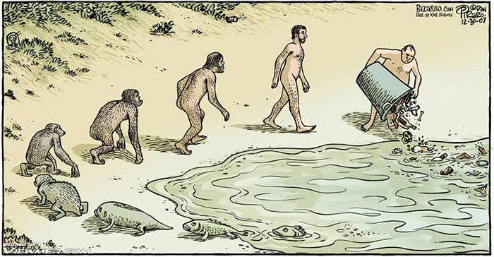 20 хлёстких комиксов на тему эволюции