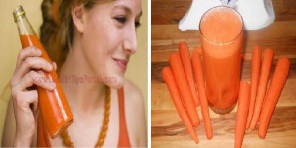 Она пила морковный сок каждое утро в течение 8 месяцев, а затем произошло невероятное!