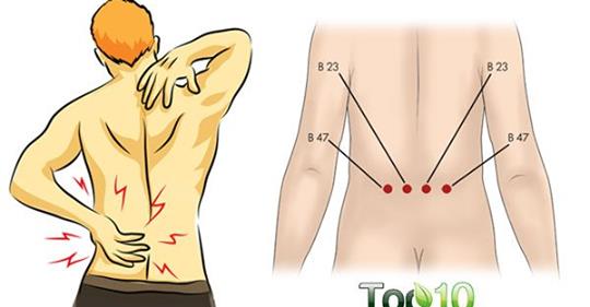 Наиболее важные точки акупрессуры для облегчения боли в спине