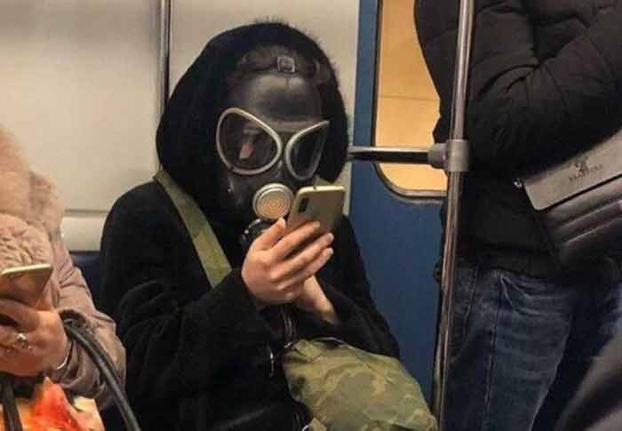 20 посетителей метро, при виде которых коронавирус сам испугается
